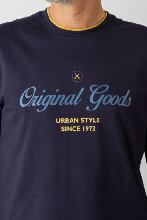 Camiseta estampada marino