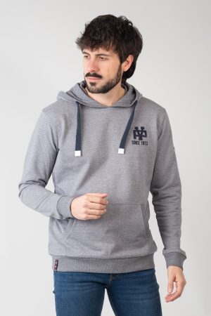 Sudadera con capucha con print