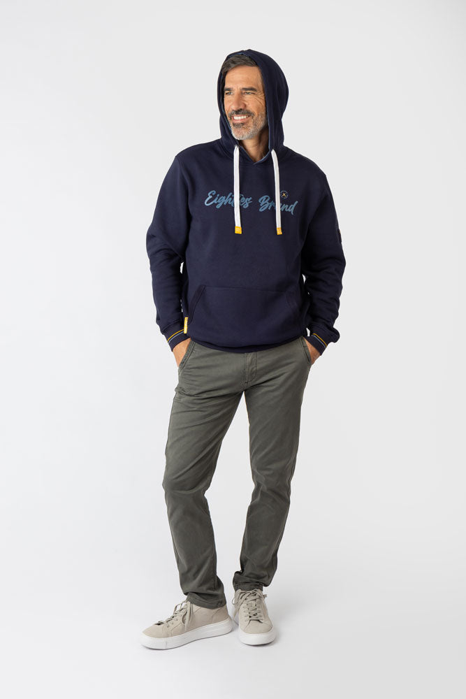 Sudadera con capucha marino