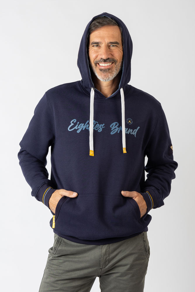 Sudadera con capucha marino - Imagen 2