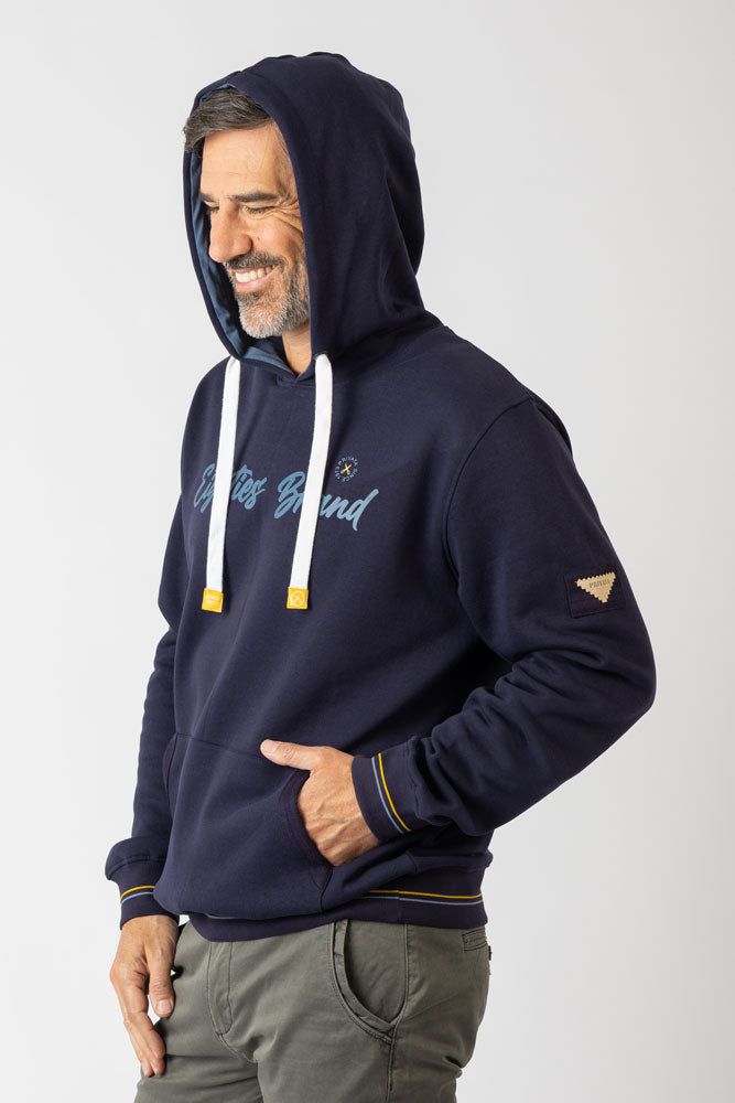 Sudadera con capucha marino - Imagen 3
