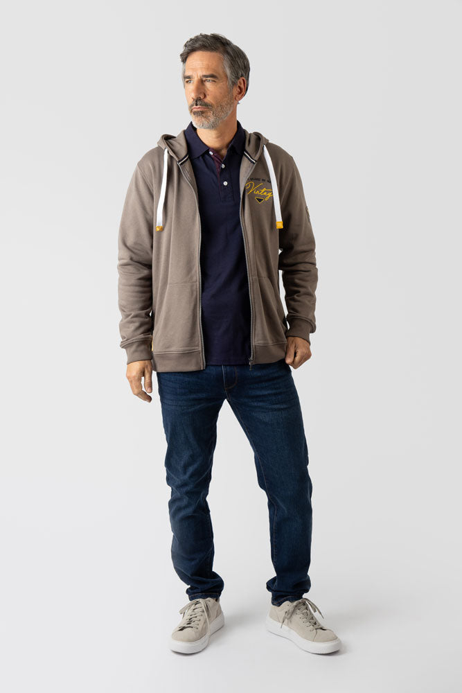 Sudadera con capucha con cremallera - Imagen 2