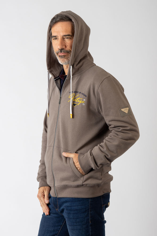 Sudadera con capucha con cremallera - Imagen 5