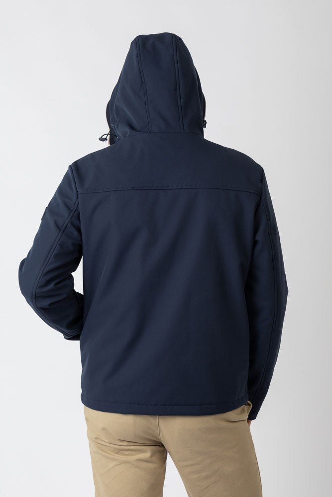 Chaqueta con capucha neopreno marino - Imagen 6