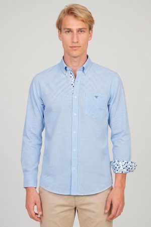 Camisa regular algodón