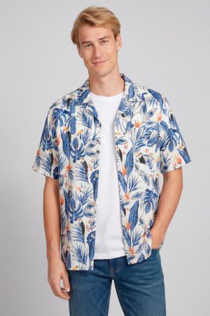 Camisa Manga Corta Hawaiana