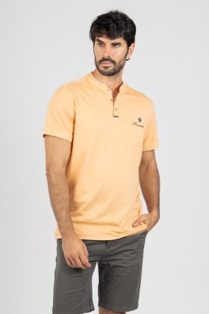 CAMISETA MANGA CORTA CUELLO MAO