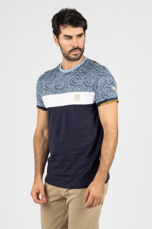 CAMISETA TEJIDO MICROLISTADO ESTAMPADO