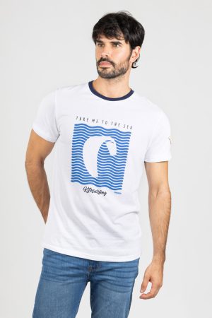CAMISETA MANGA CORTA "KITESURFING"