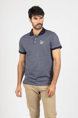 POLO MANGA CORTA TEXTURA