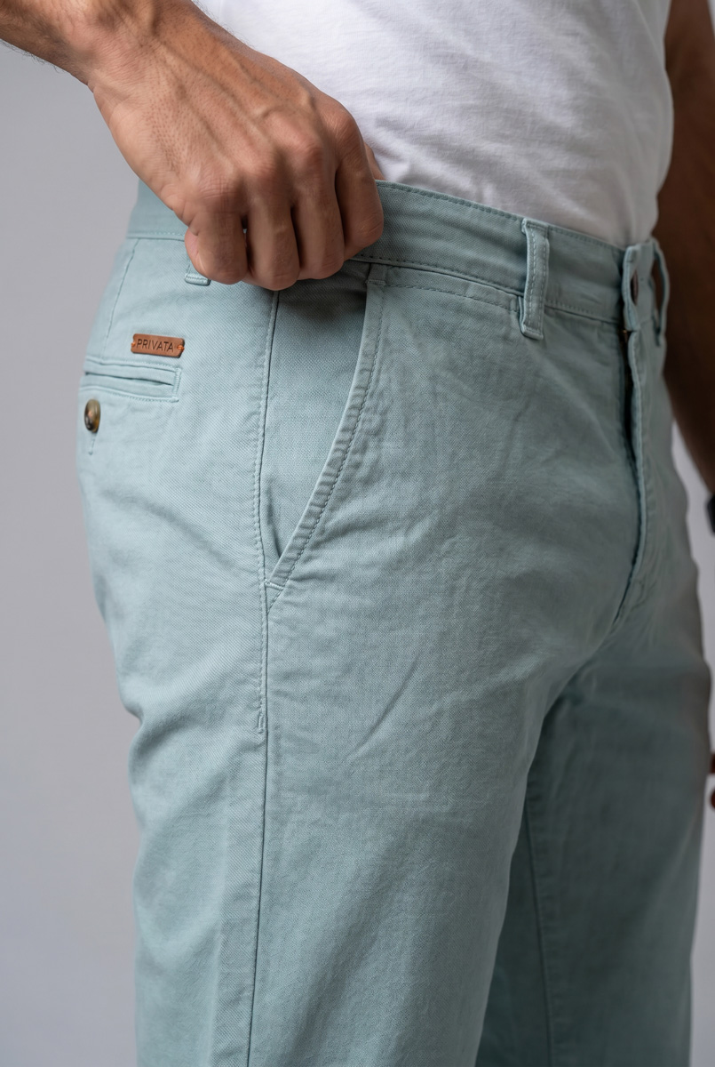Pantalón de sarga de corte recto - Imagen 18