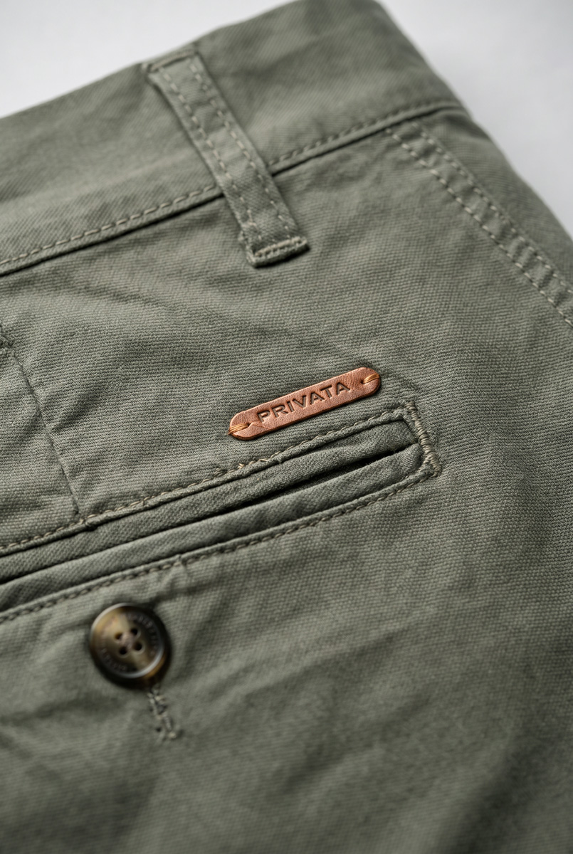 Pantalón de sarga de corte recto - Imagen 15