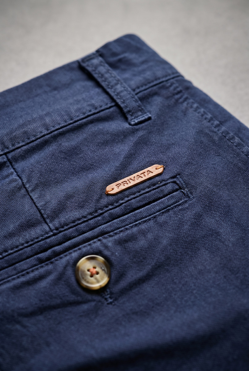 Pantalón de sarga de corte recto - Imagen 10
