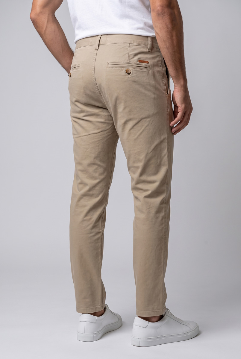 Pantalón de sarga de corte recto - Imagen 4
