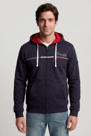 SUDADERAS ABIERTA CON CAPUCHA