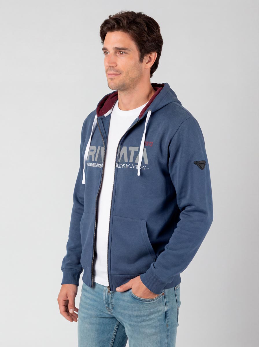 SUDADERAS ABIERTA CON CAPUCHA - Imagen 2