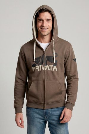 SUDADERAS ABIERTA CON CAPUCHA