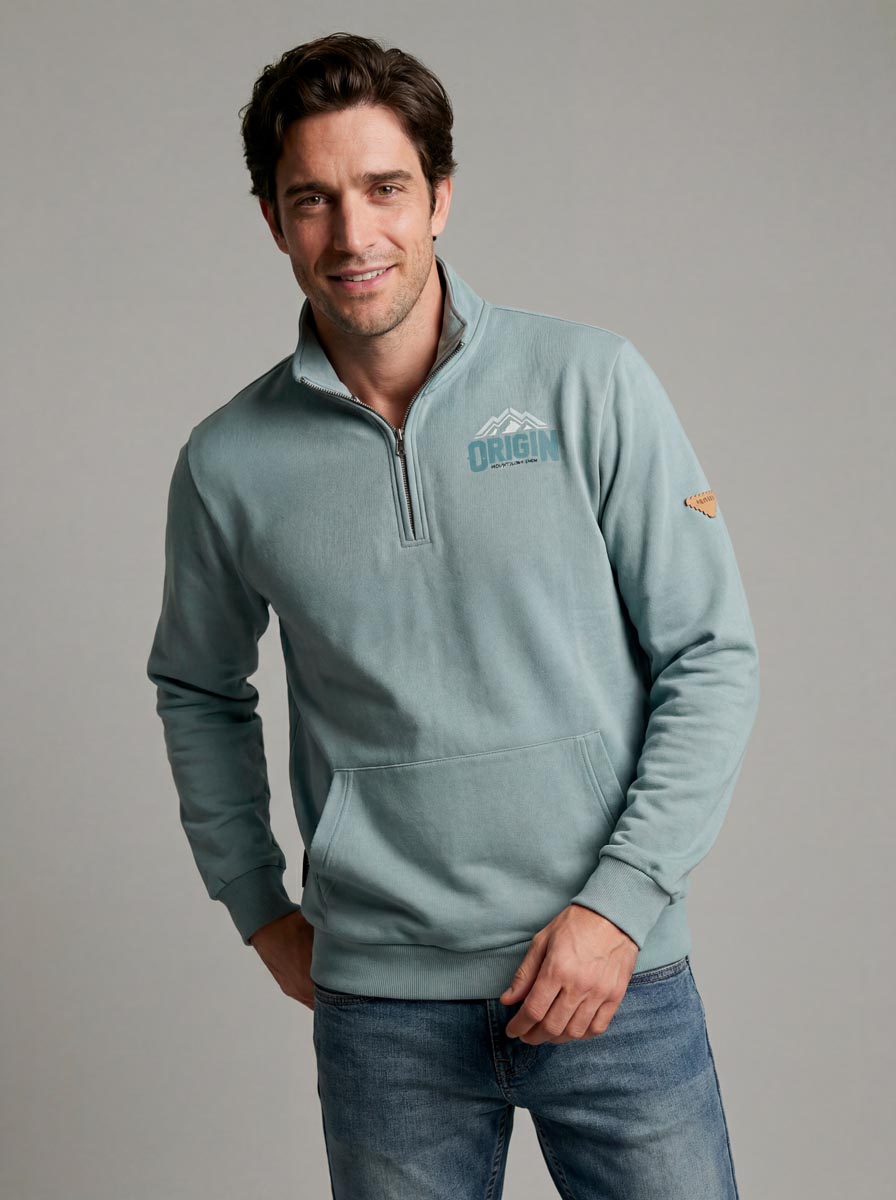 SUDADERAS CON CUELLO ALZADO